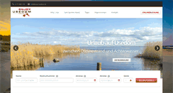 Desktop Screenshot of enjoy-usedom.de